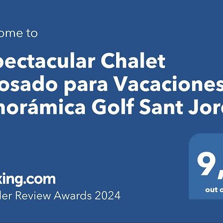 Espectacular Chalet Adosado para Vacaciones en Panorámica Golf Sant Jordi San Jorge (Castellon) Exterior foto